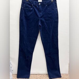 Hang Ten Dark Blue Corduroy Standard Fit Pants 34 x 34